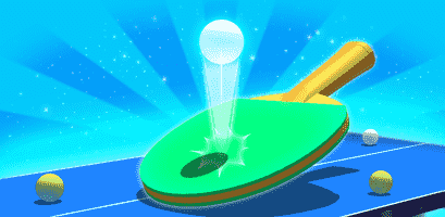 طلقات تنس الطاولة